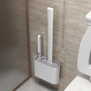 Escova Sanitária de Silicone com Suporte