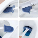 Escova Sanitária de Silicone com Suporte