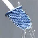 Escova Sanitária de Silicone com Suporte