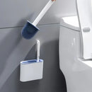 Escova Sanitária de Silicone com Suporte
