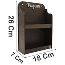 Porta Temperos Exclusivo em MDF com 6 Potes