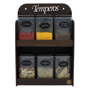 Porta Temperos Exclusivo em MDF com 6 Potes