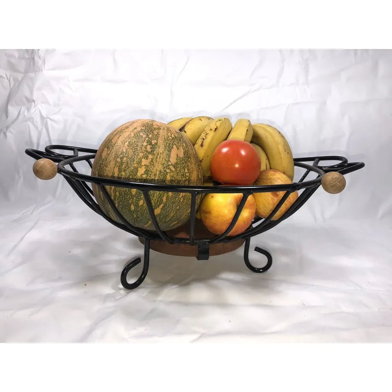 Fruteira em ferro para cozinha