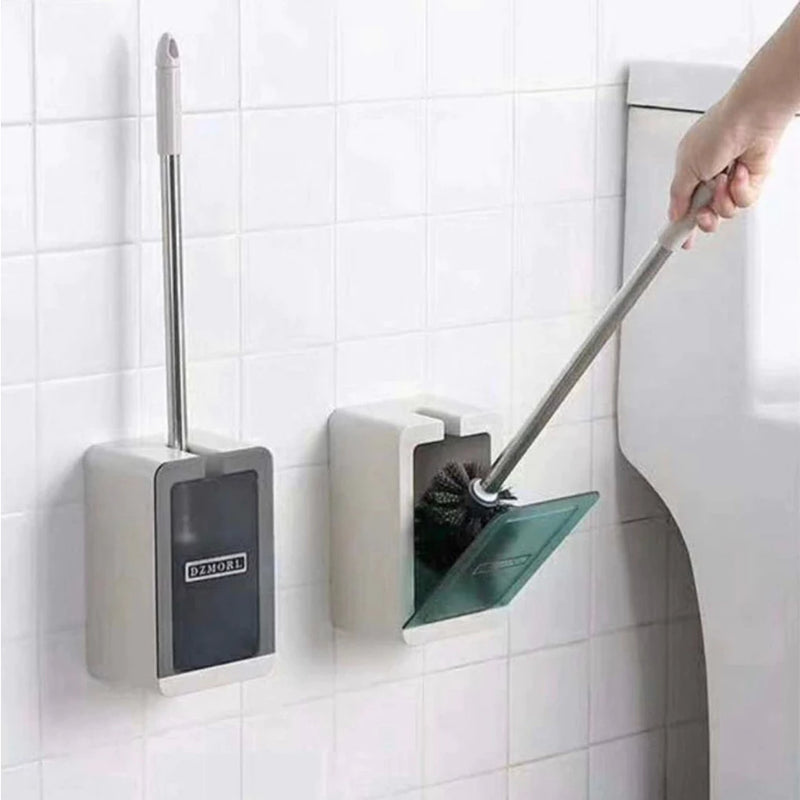 Escova Sanitária com Suporte de Parede