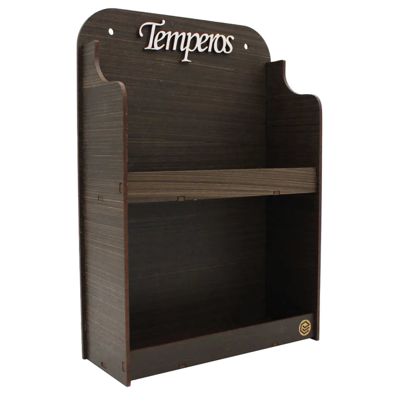 Porta Temperos Exclusivo em MDF com 6 Potes