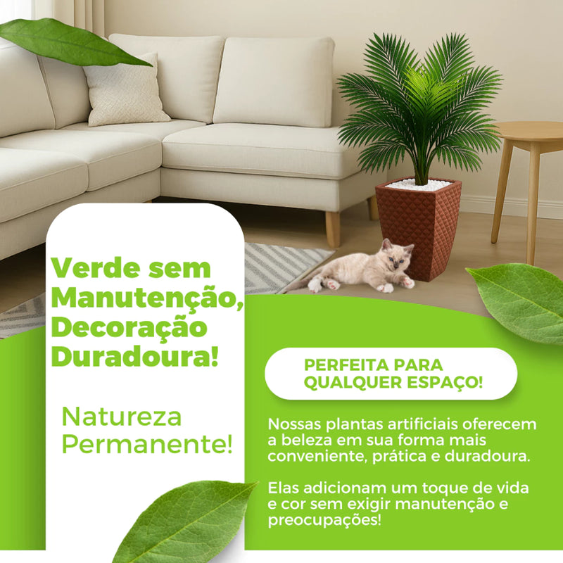 Vaso Decorativo Palmeira Artificial 88 CM