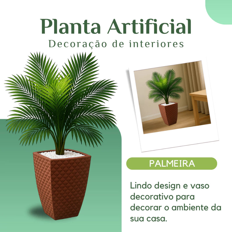 Vaso Decorativo Palmeira Artificial 88 CM