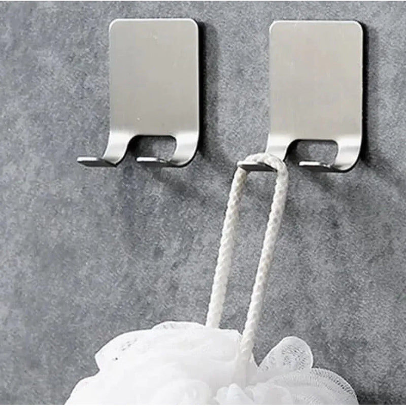 Suporte Adesivo Multiuso em Aço Inox – Organização sem Furos